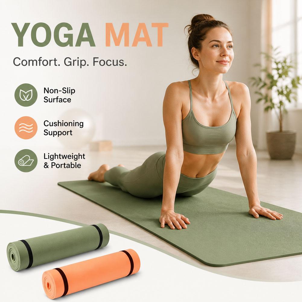 Sports Equipment For Schools - Colchonetas de Yoga de 180x50cm, colchoneta