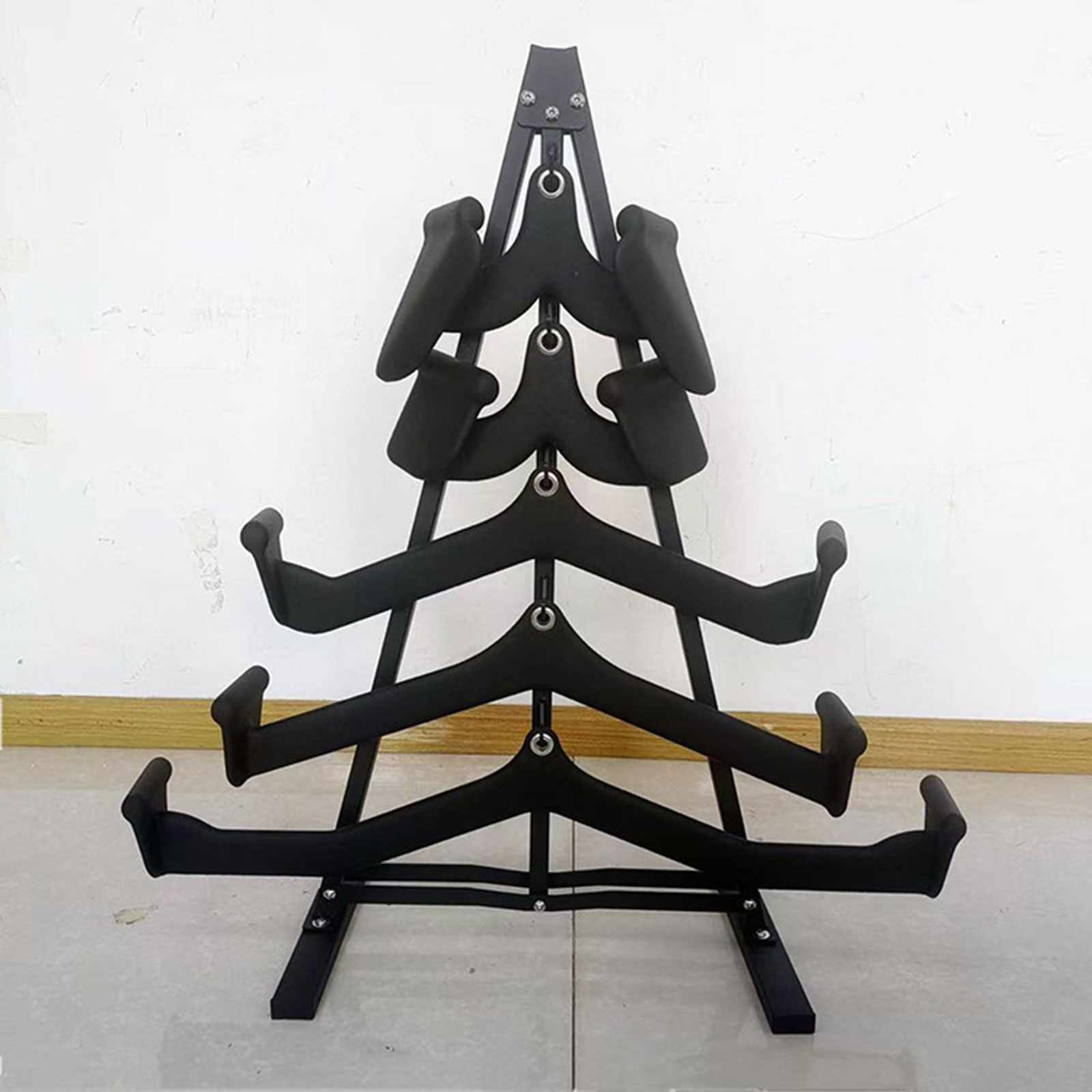 Sports Equipment Storage Rack - Organizador de Barra para Poleas con