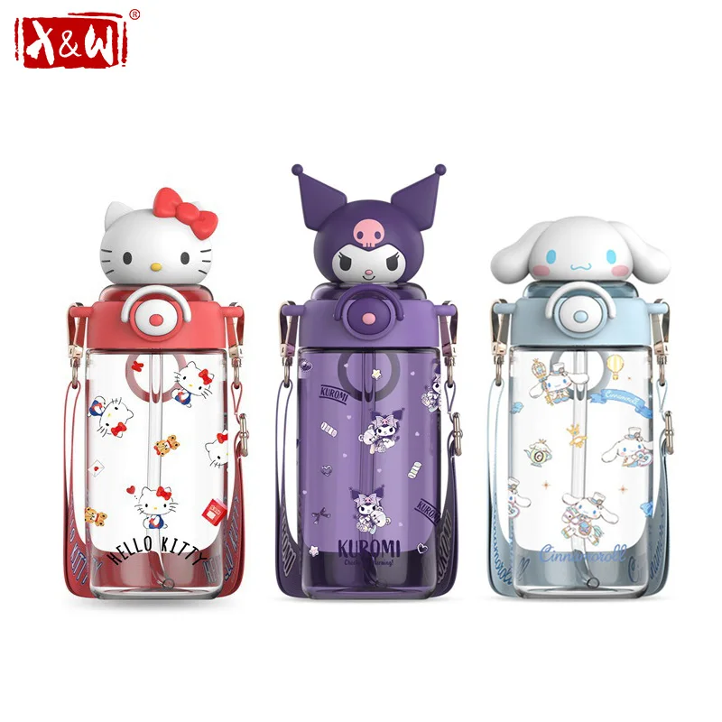 Sports Equipment Stores - Vaso con pajita X&W Kawaii Sanrio