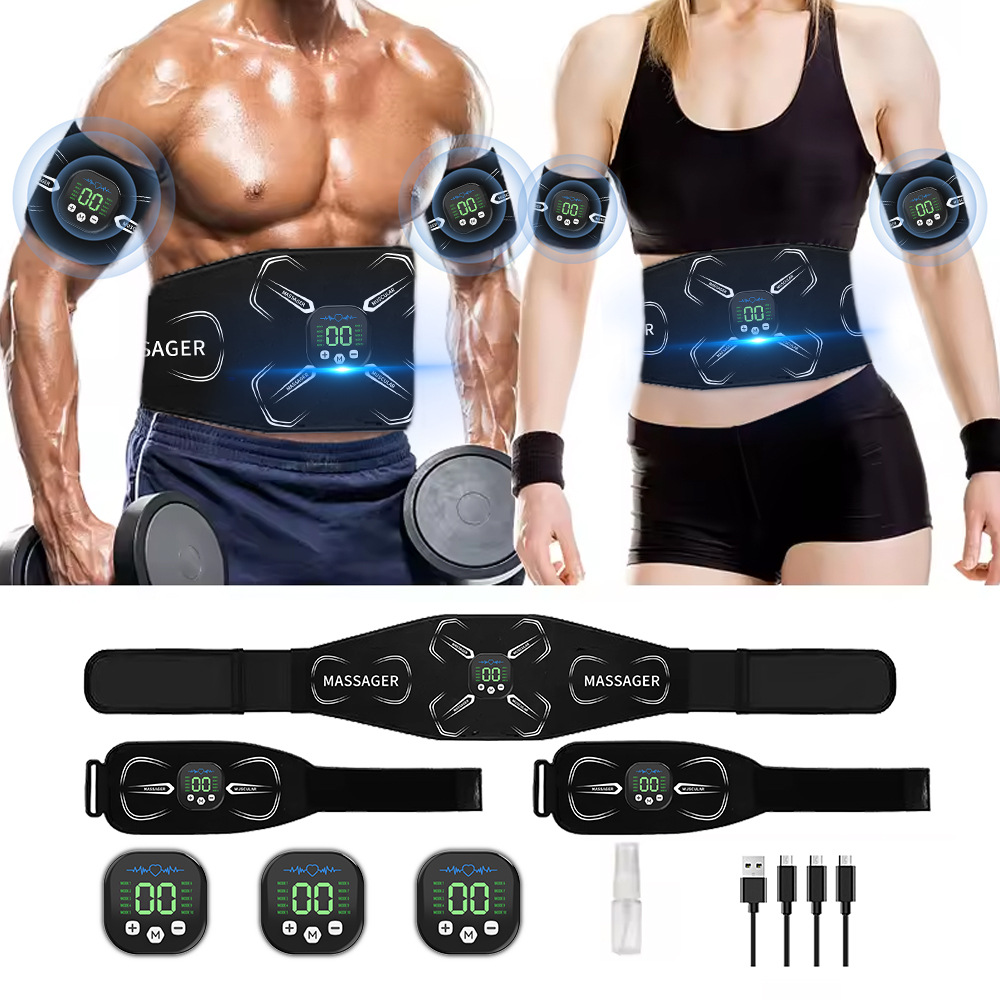 Sports Equipment Warehouse - Estimulador Muscular EMS, Entrenador Abdominal, Tonificador