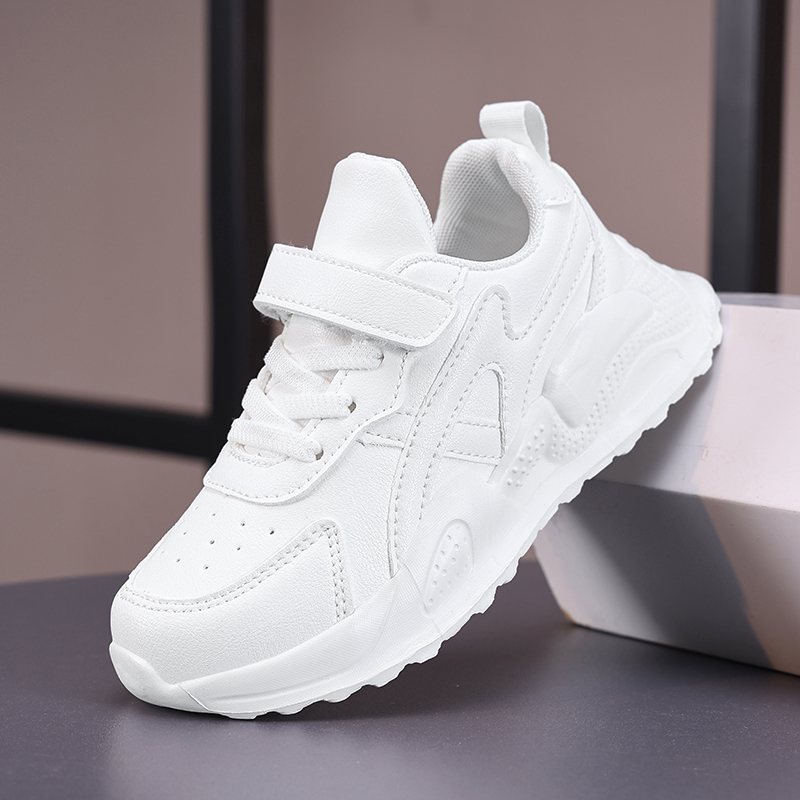 Sports Equipment For Schools - Zapatos informales de cuero blancos para