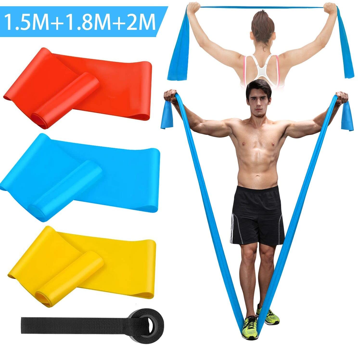 Bandas Elasticas Fitness, 3 Pi - Sports Equipment For Schools reseña y precio