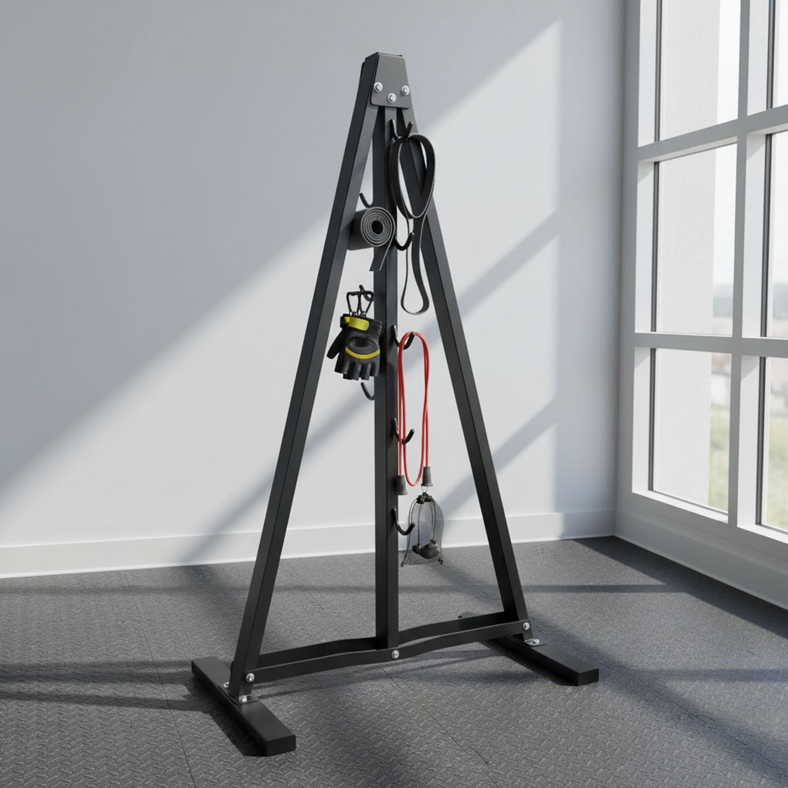 Organizador de Barra para Pole - Sports Equipment Storage Rack reseña y precio