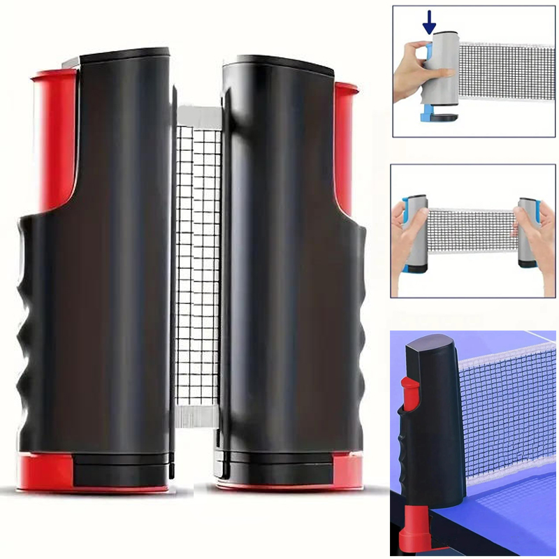 Red de tenis de mesa retráctil - Sports Equipment Rack reseña y precio