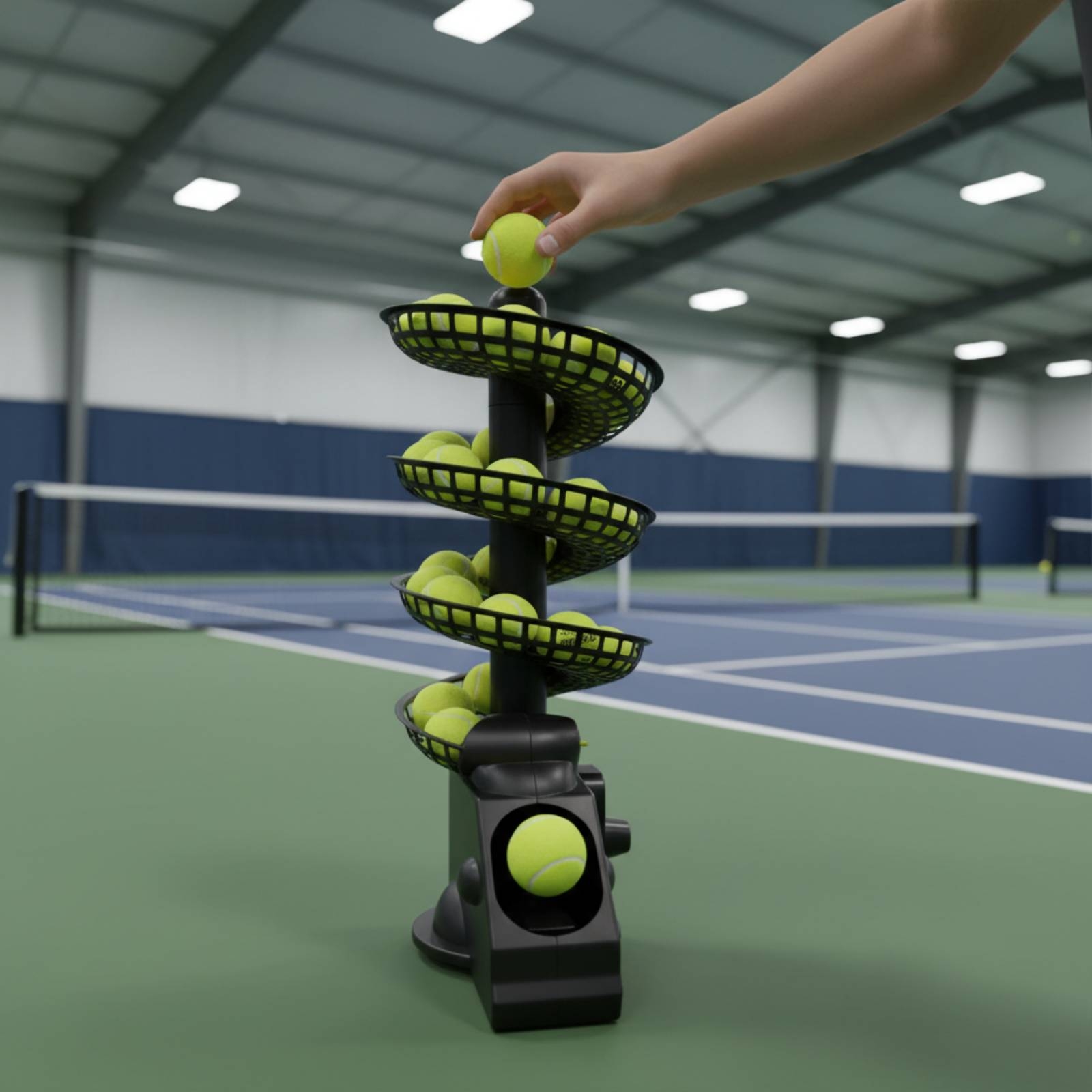 Máquina Portátil Lanza Pelotas - Sports Equipment For Training reseña y precio