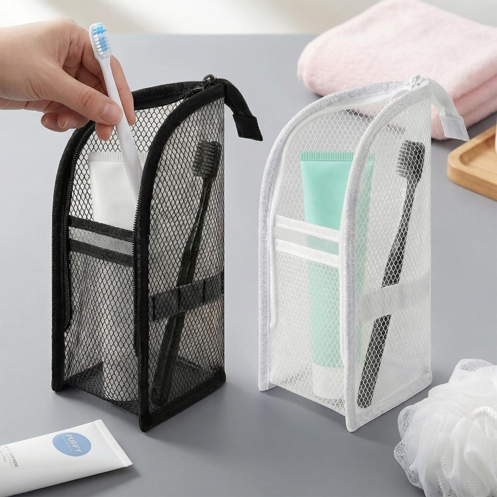 Bolsa de aseo de malla transpi - Sports Equipment Storage reseña y precio