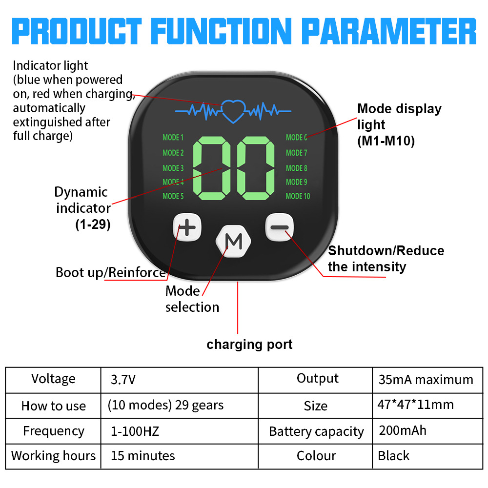 Estimulador Muscular EMS, Entr - Sports Equipment Warehouse reseña y precio