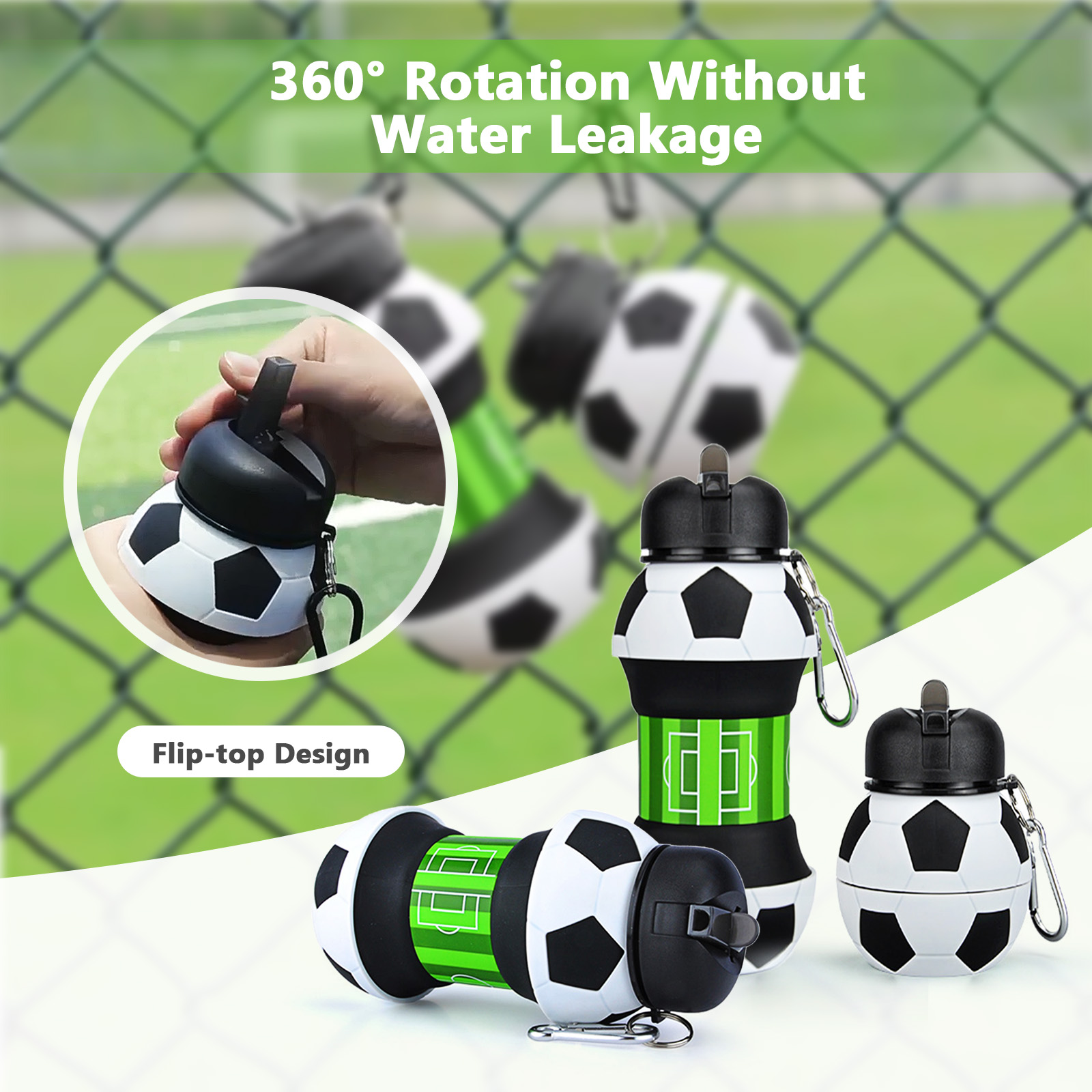 Botella de agua plegable de 55 - Sports Equipment Stores reseña y precio
