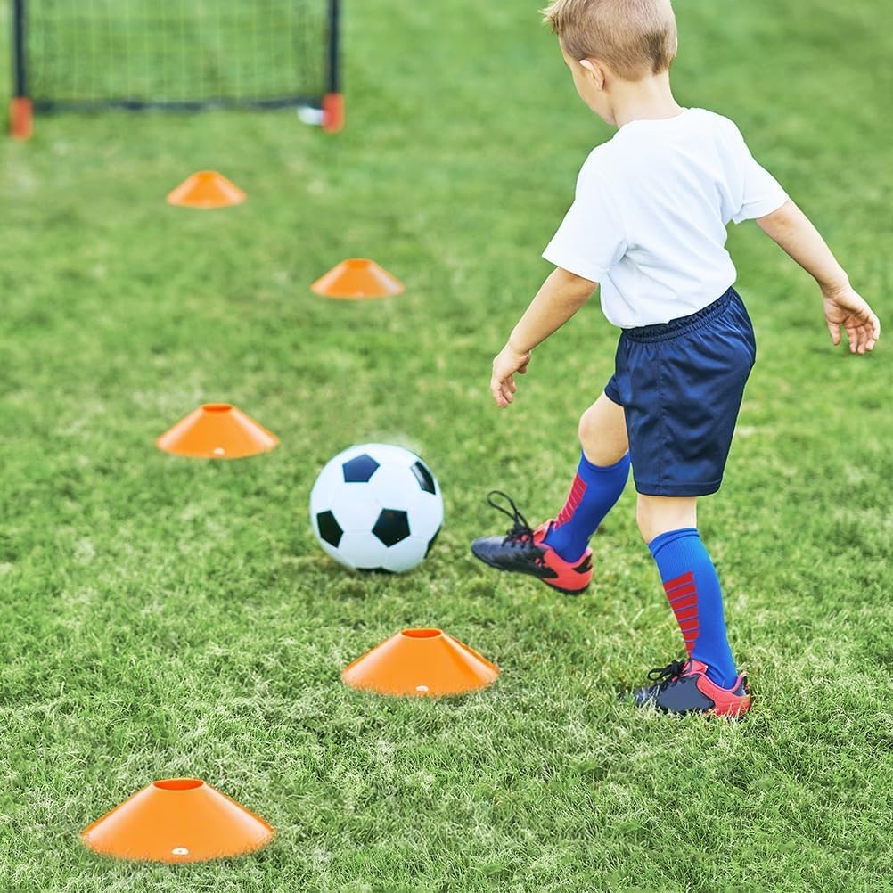 Paquete de 25 Conos de Fútbol, - Sports Equipment For Training reseña y precio